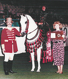 1985 Arabian Nationals with Silver Top Cat