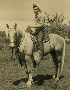Silver Mounted Parade Saddle
